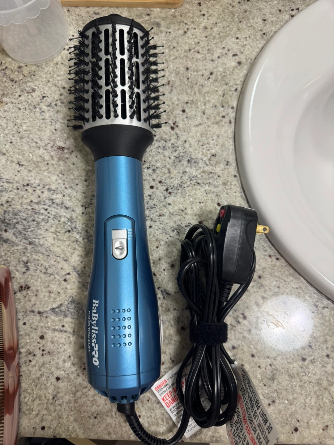 BaBylissPRO Nano Titanium Rotating Hot Brush