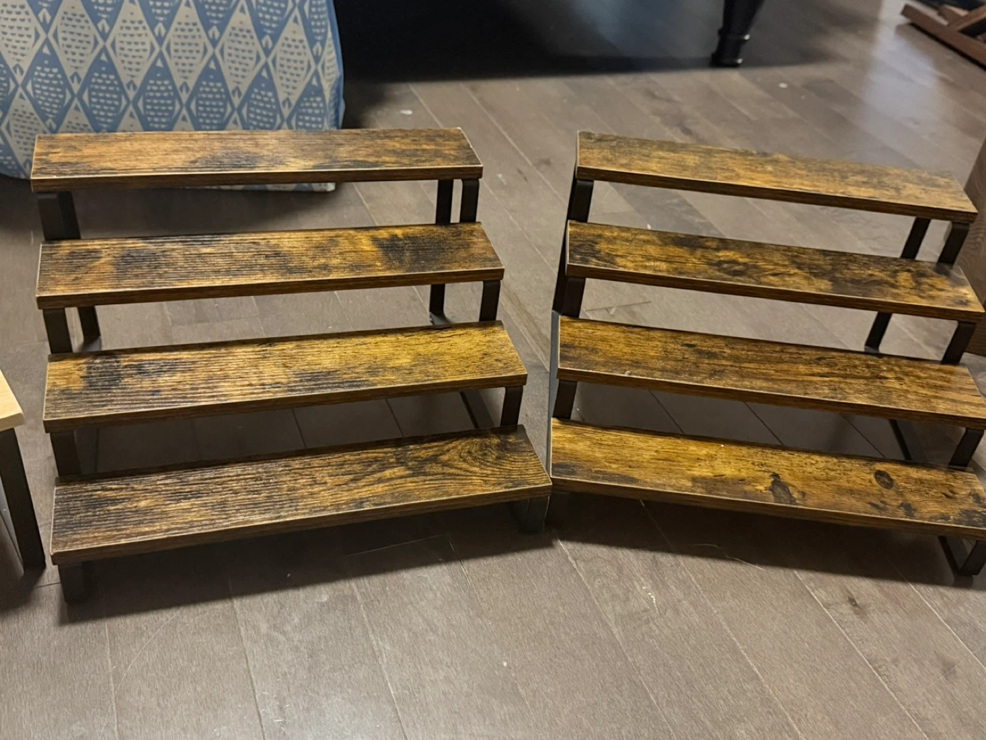 Rustic 4-Tier Display Shelf - photo 4
