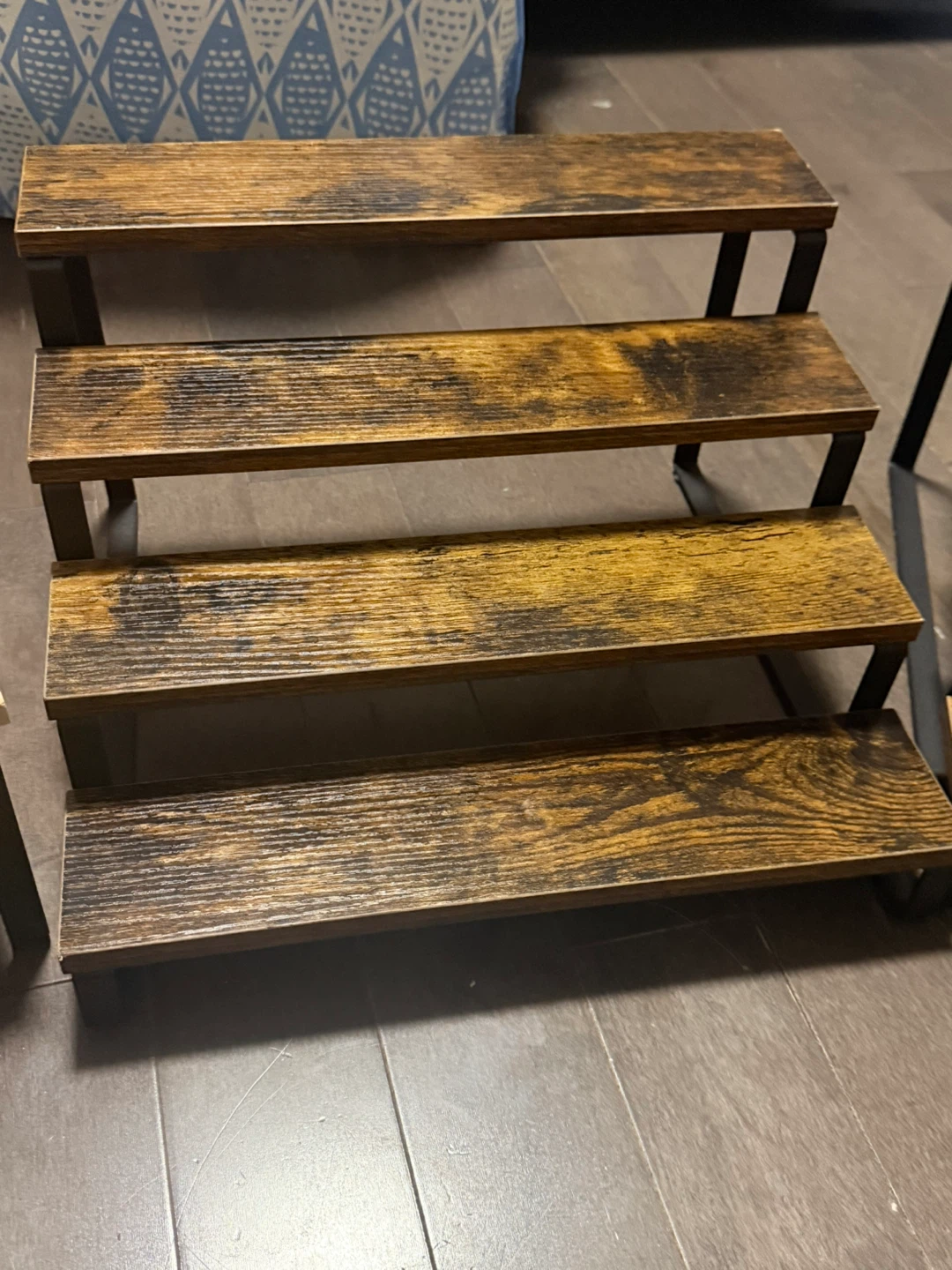Rustic 4-Tier Display Shelf - photo 3