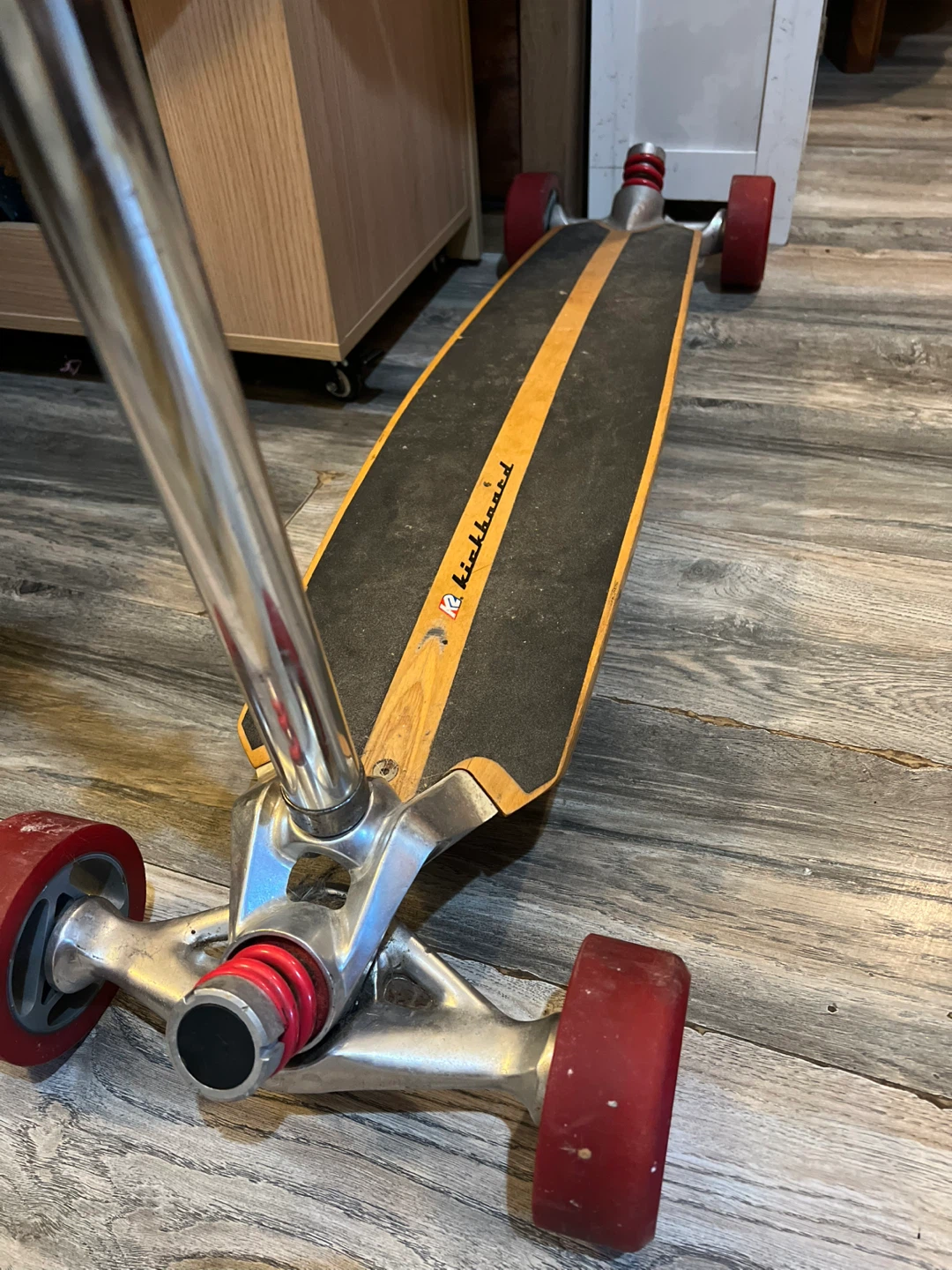 Kickboard Scooter with Chrome Handlebars