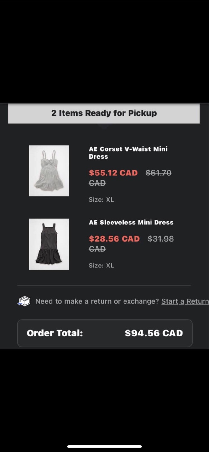 AE Corset V-Waist Mini Dress and AE Sleeveless Mini Dress - photo 3