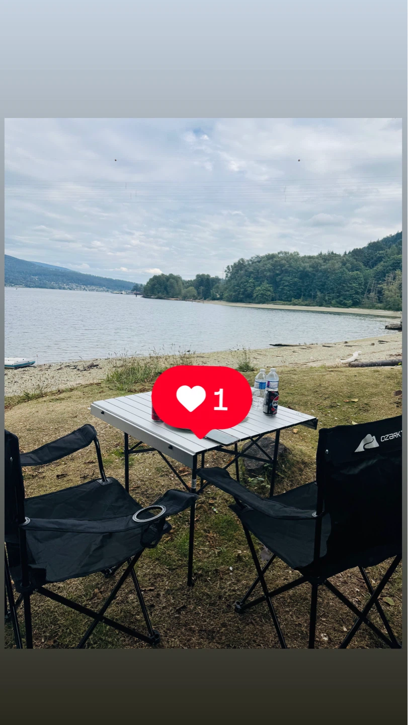 Ozark Trail Folding Camp Chairs and Table Set