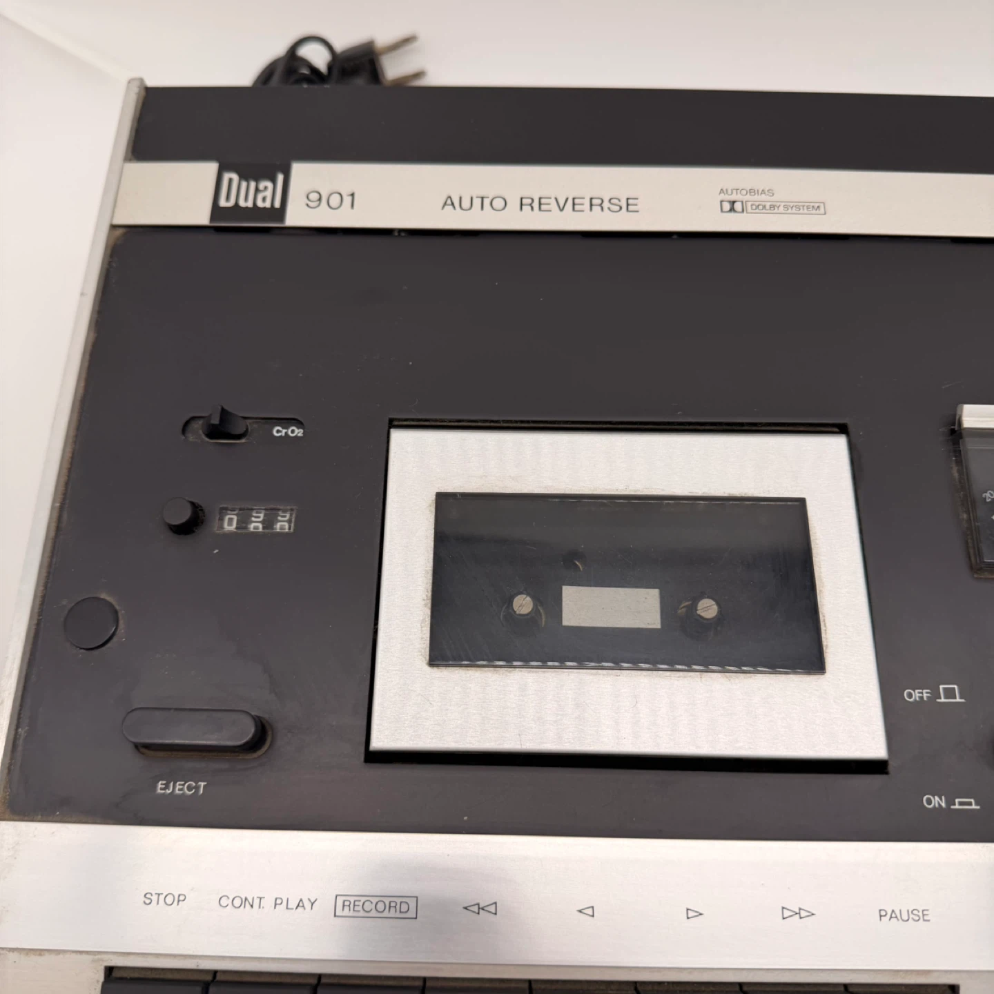 Dual C 901 Cassette Deck Auto Reverse Vintage Tested Working - photo 4