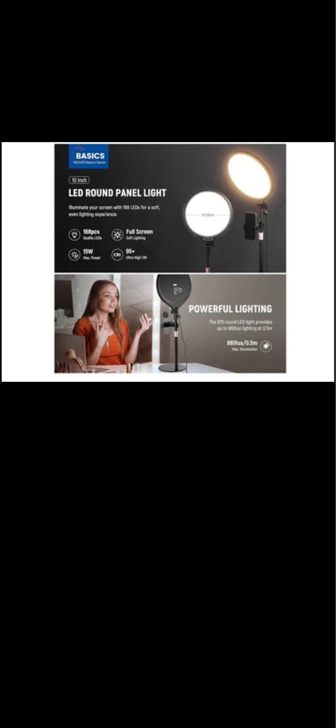 NEEWER 10 inch LED Round Panel Light - photo 3
