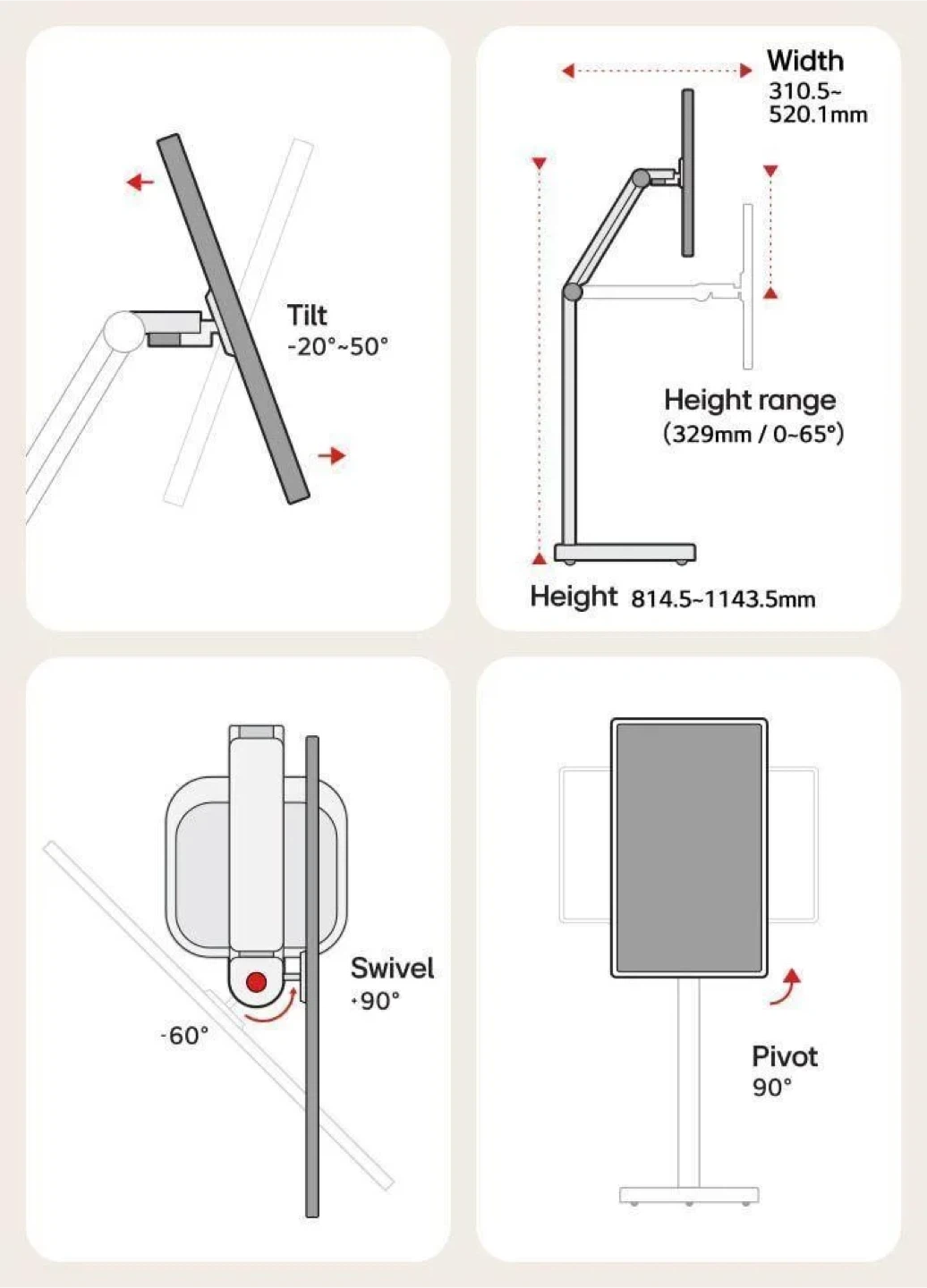 LG Smart Monitor Stand - photo 4
