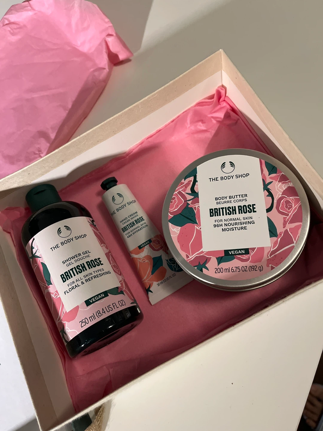The Body Shop British Rose Gift Set