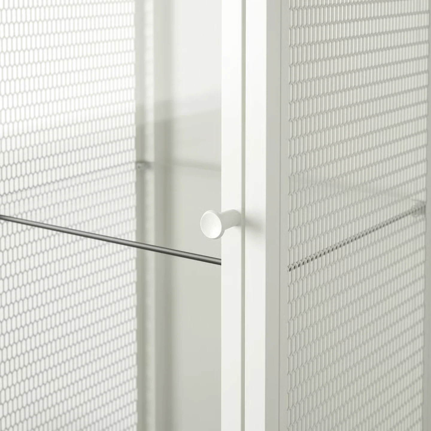 IKEA Glass-door cabinet, white - photo 4