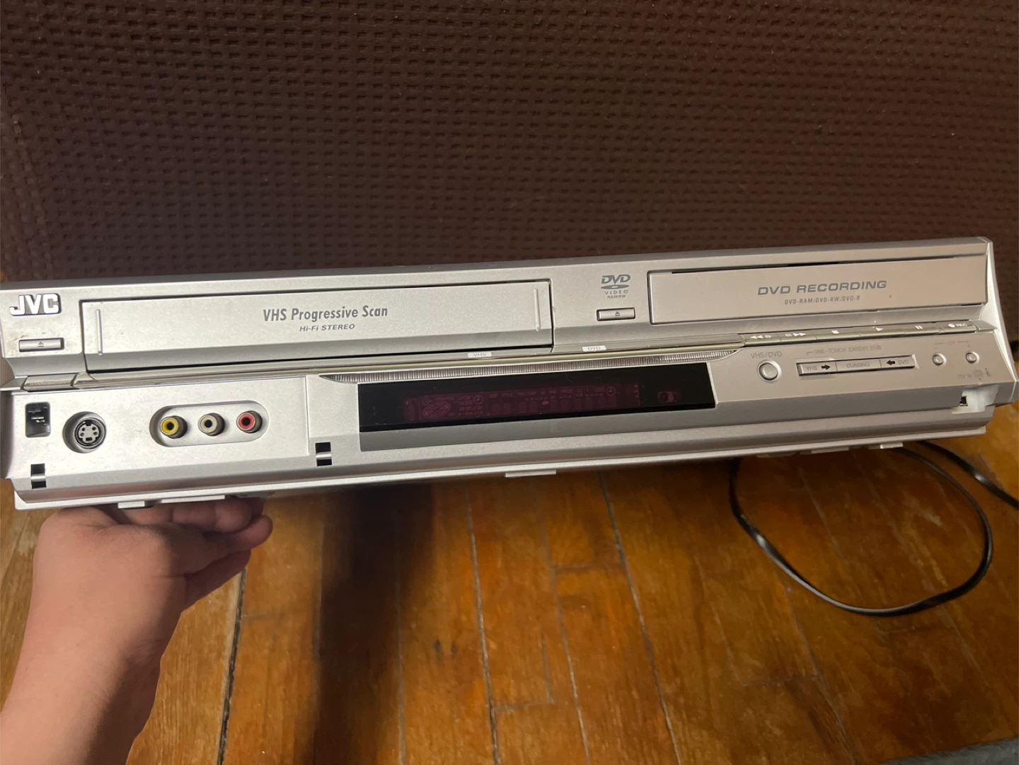 JVC VHS Recorder/DVD Player Combo - photo 3