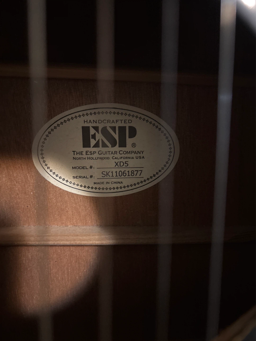 ESP LTD Xtone Series Acoustic Guitar - photo 4