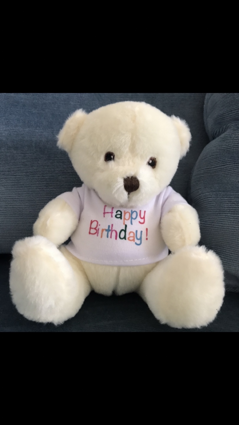 Teddy Bear Plushie “Happy Birthday” ✨NEW