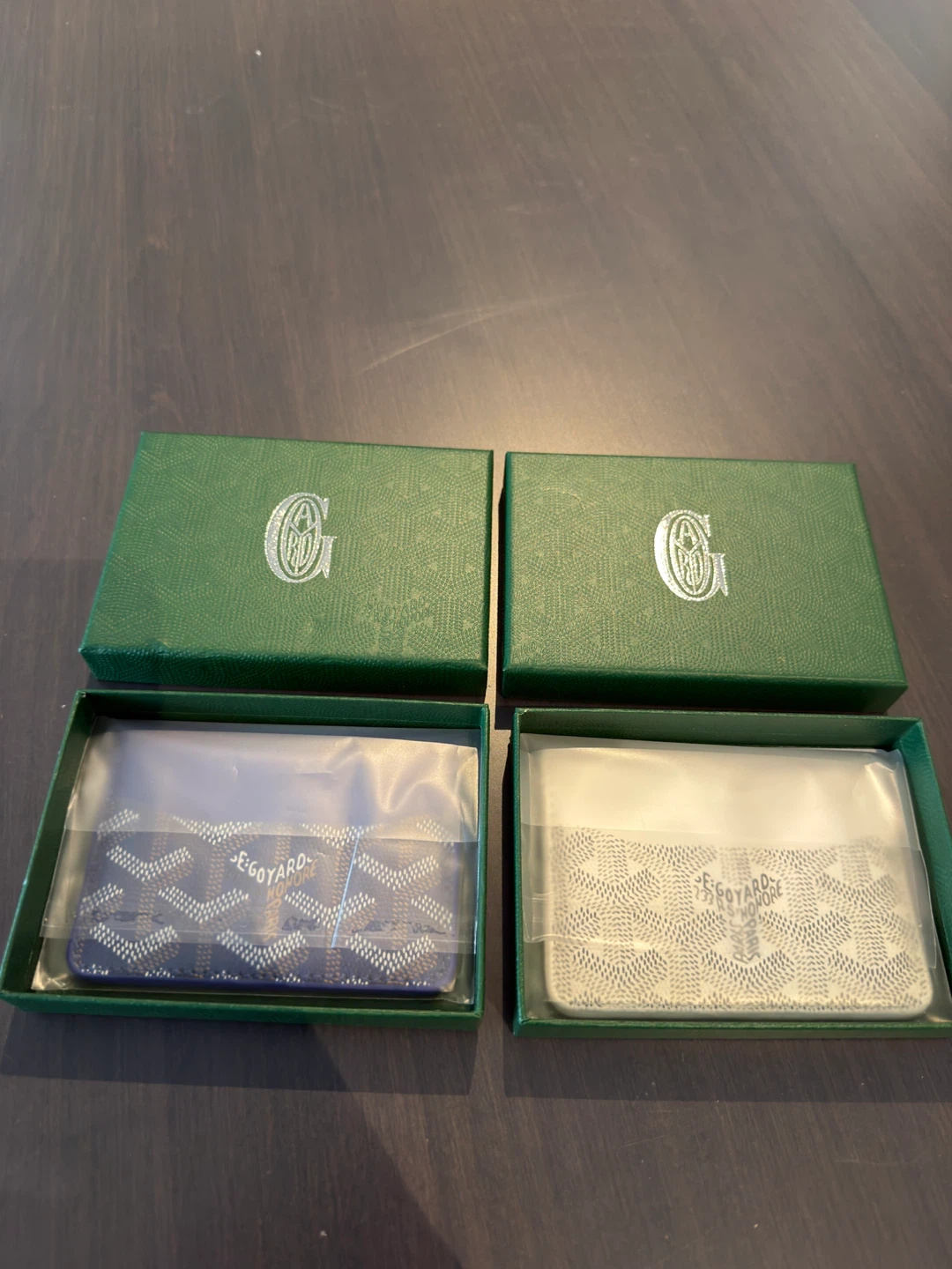 Goyard card holders