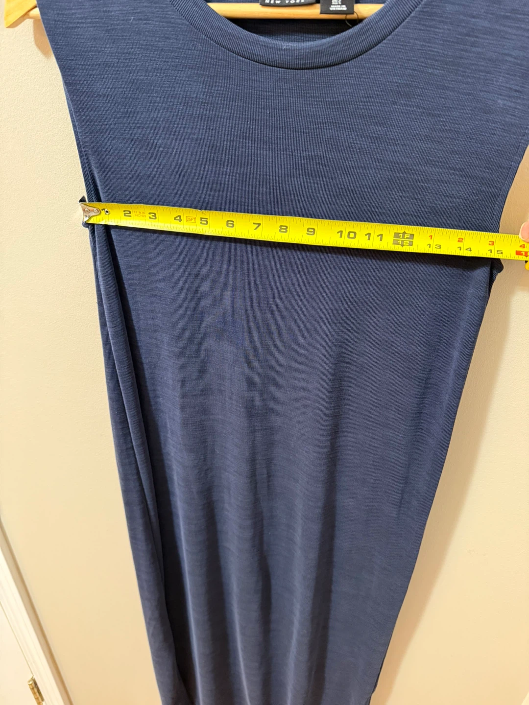 Nicole Miller New York Navy Blue Sleeveless Dress Size S - photo 3