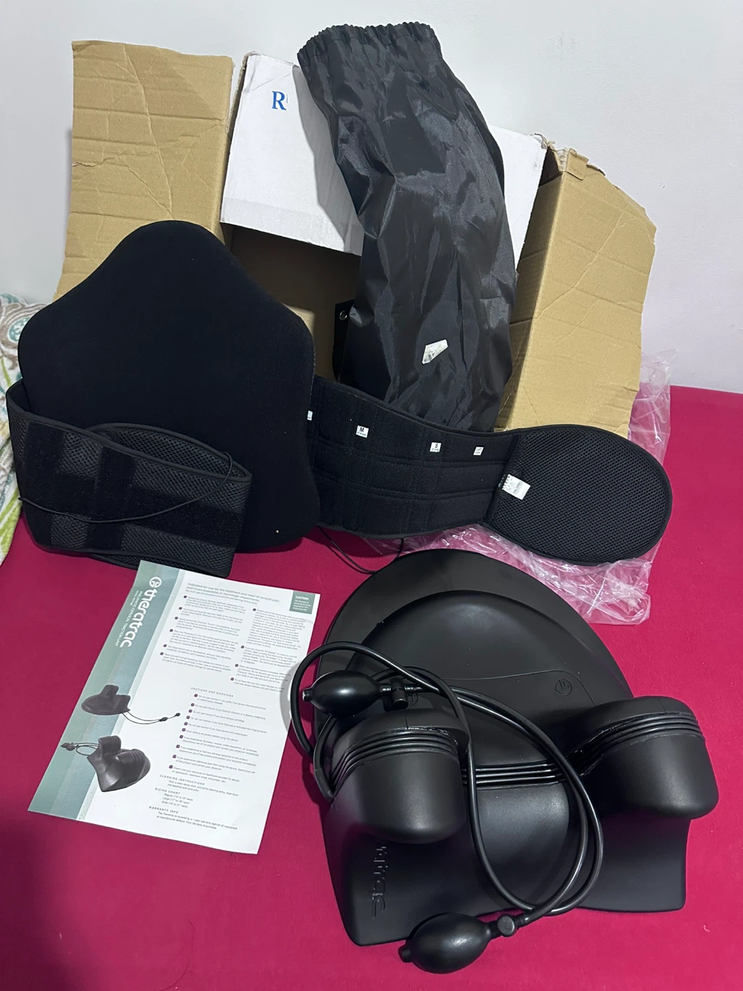 TheraTrac Pneumatic Cervical Traction Unit