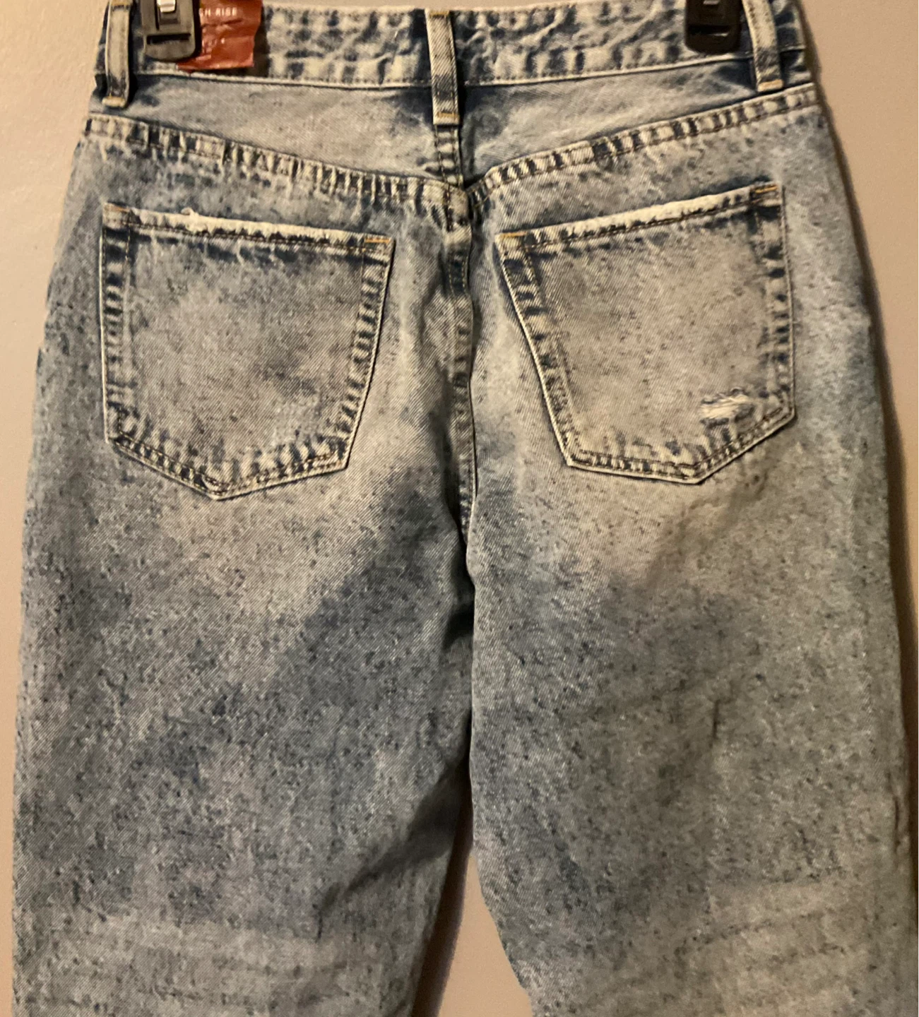 Nature Denim High Rise Ripped Jeans Size 27 - photo 2