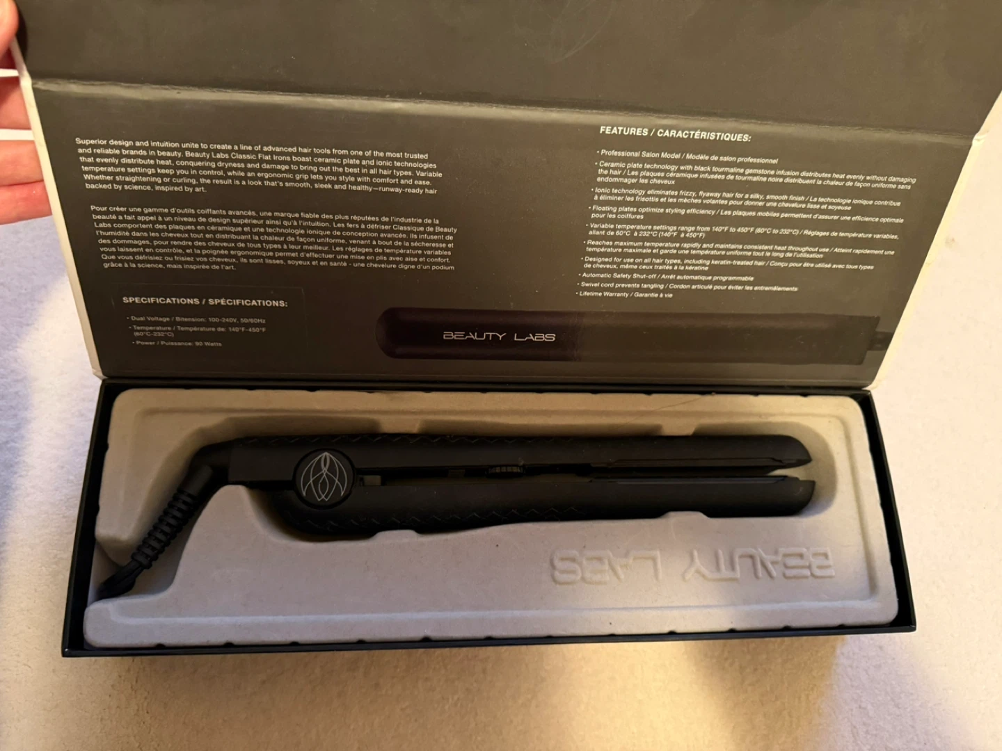 Beauty Labs Classic Flat Iron - photo 4