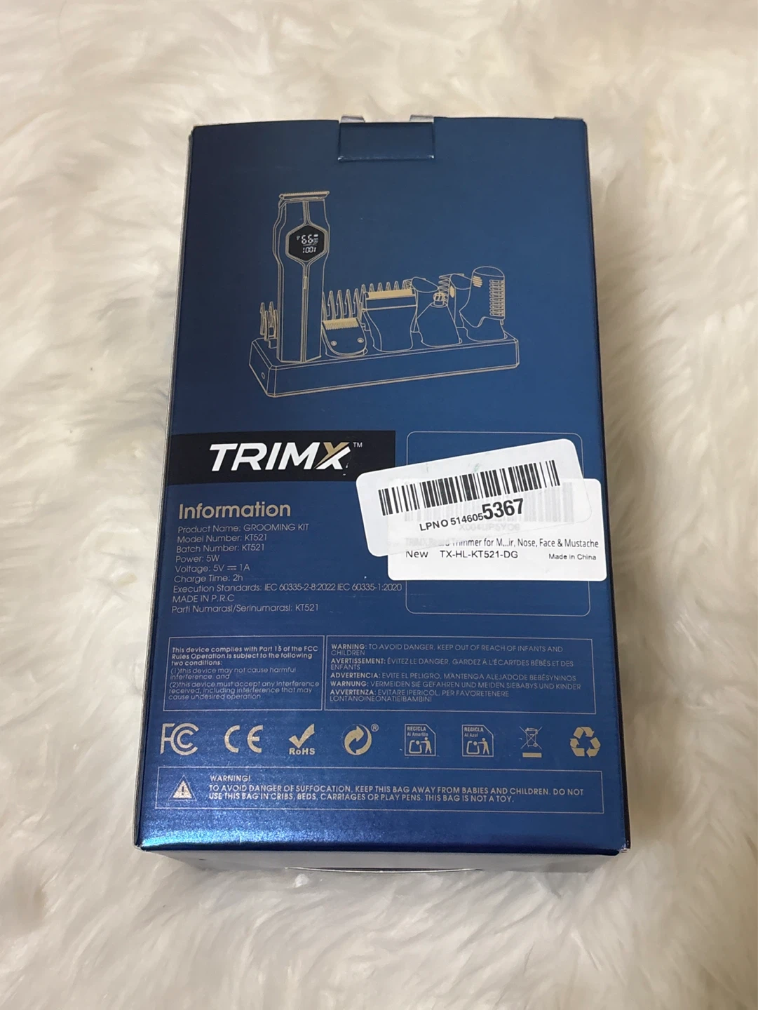 TRiMX KT521 5-in-1 Grooming Kit - photo 2