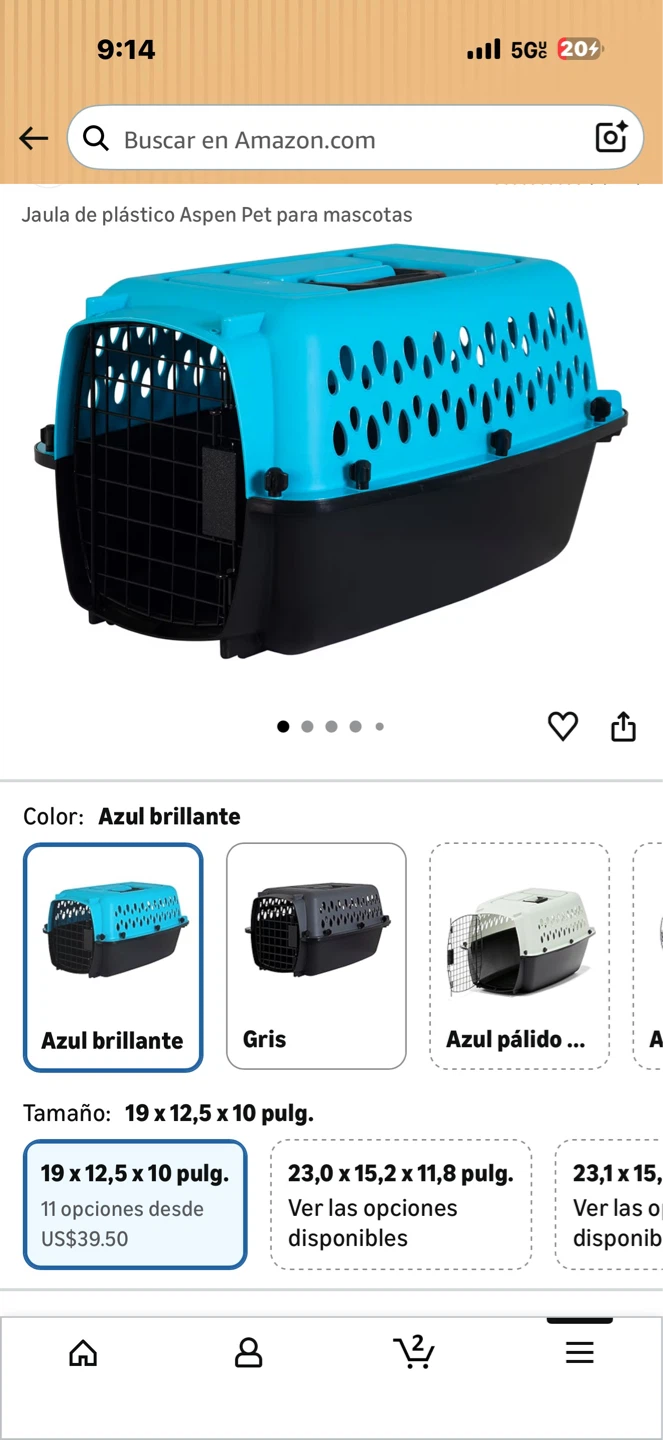 Pet Carrier Dog Cat Travel Crate - photo 4
