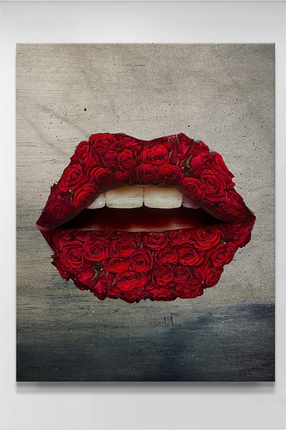 Ikonick “Rose Lips” Canvas – Retail $219 🌹
