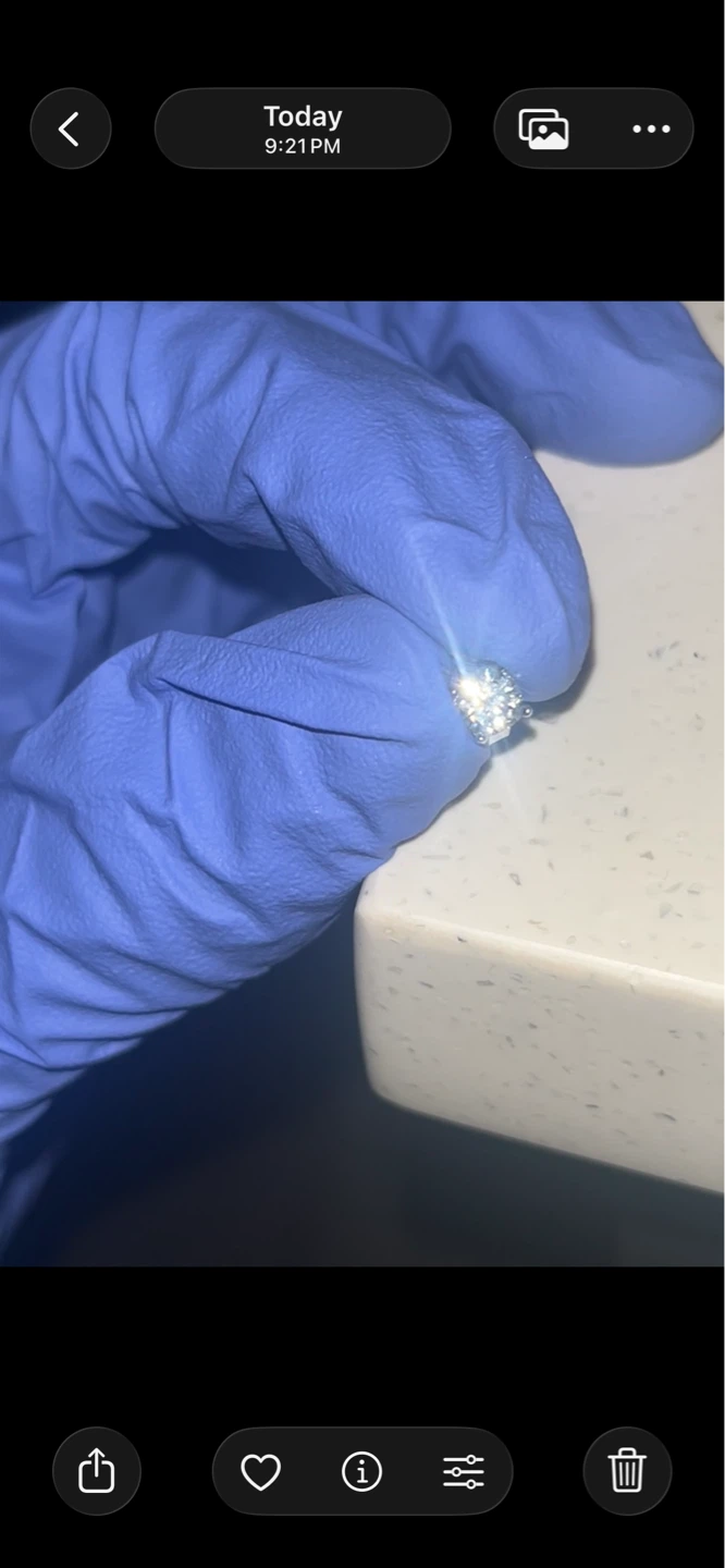 GRA Certified Lab Diamond Earrings - photo 2