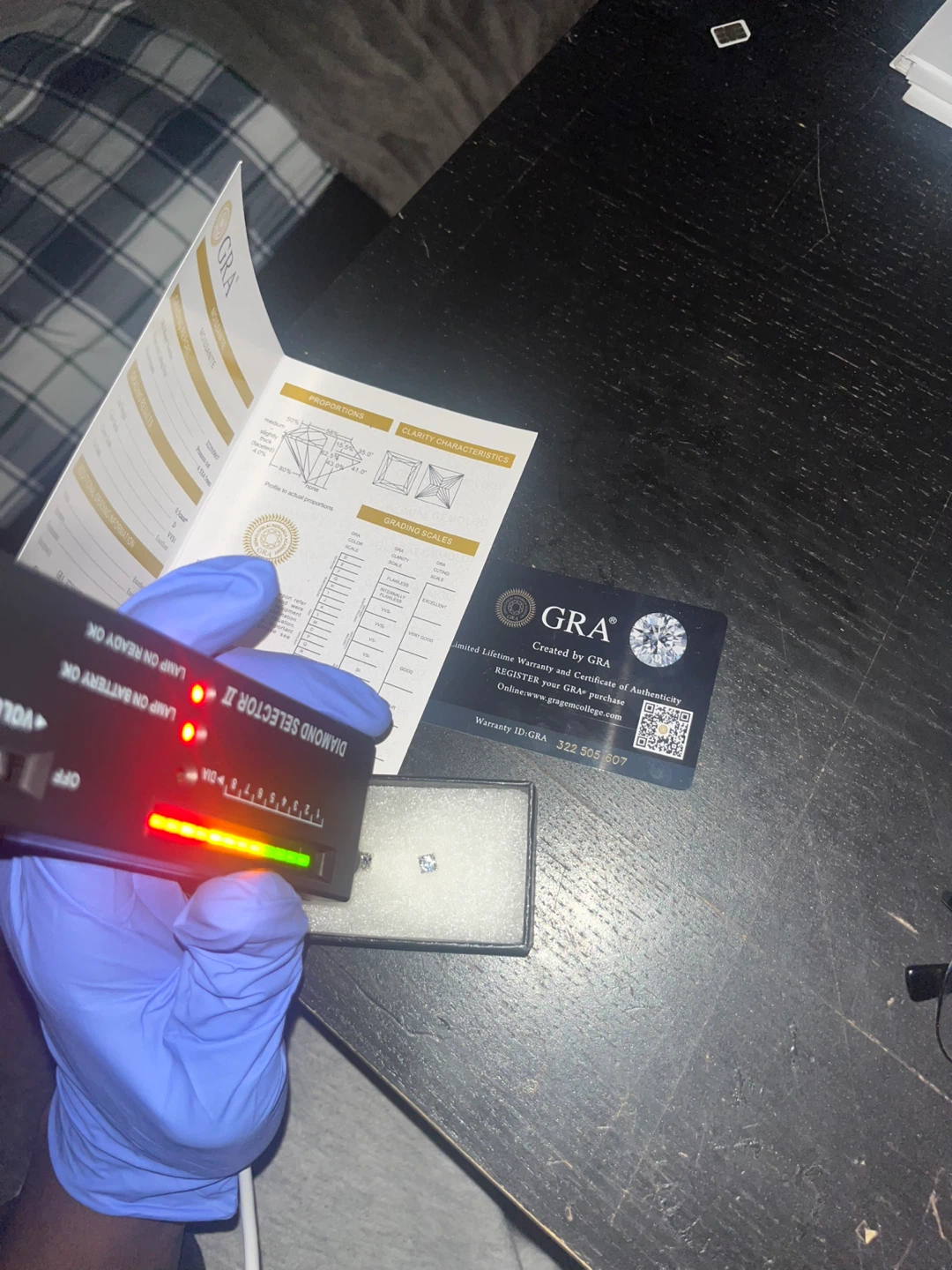 GRA Certified Lab Diamond Earrings - photo 5