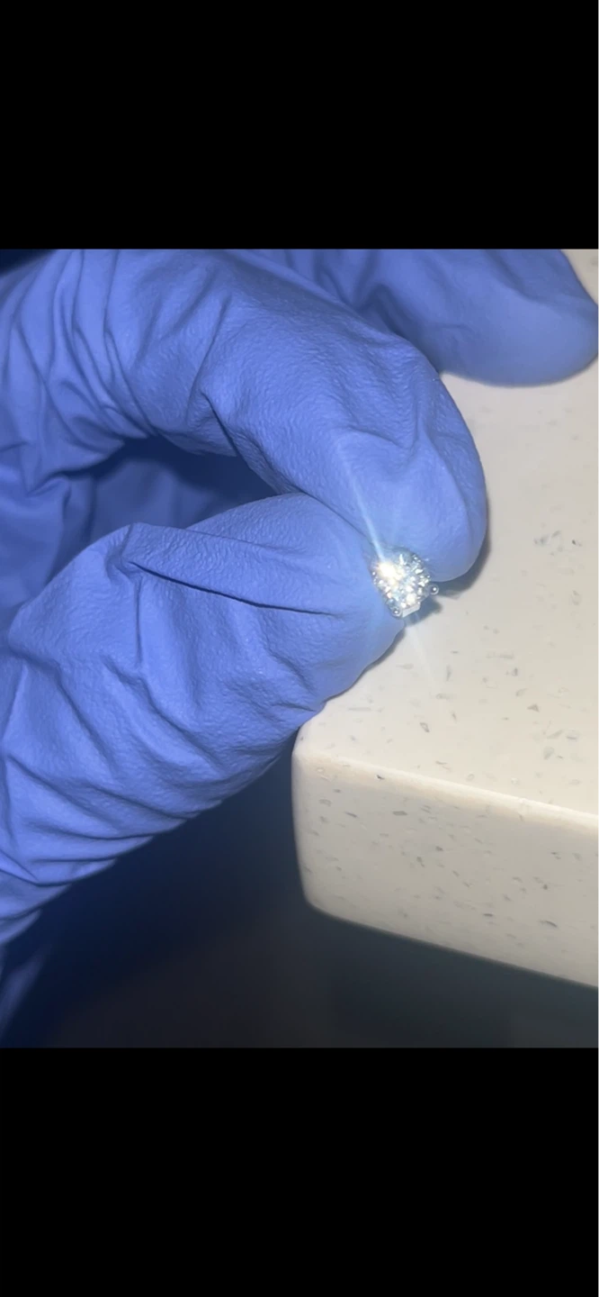 GRA Certified Lab Diamond Earrings - photo 4