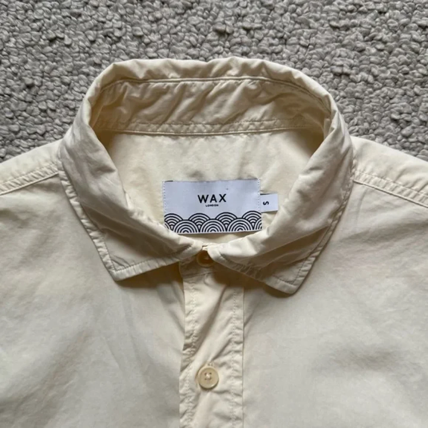 Wax London Cream Yellow Button-Down Shirt - photo 4