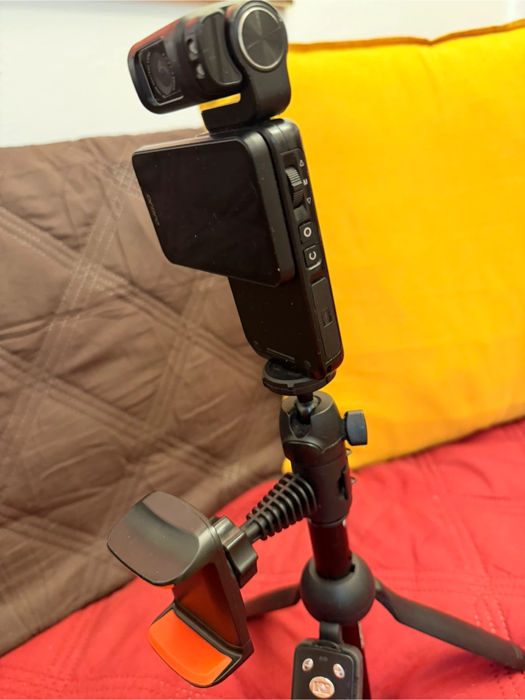 Ordro Action Camera with Tripod Mount and Remote