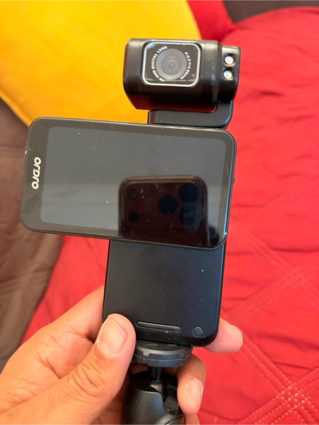 Ordro Action Camera with Tripod Mount and Remote - photo 2