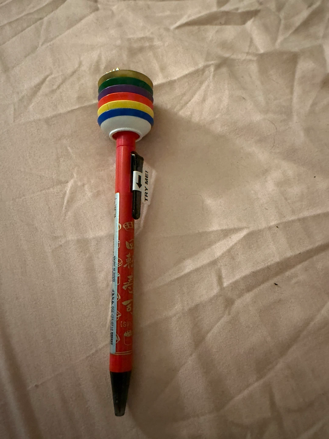 Stackable Rainbow Click Pen Made in Japan