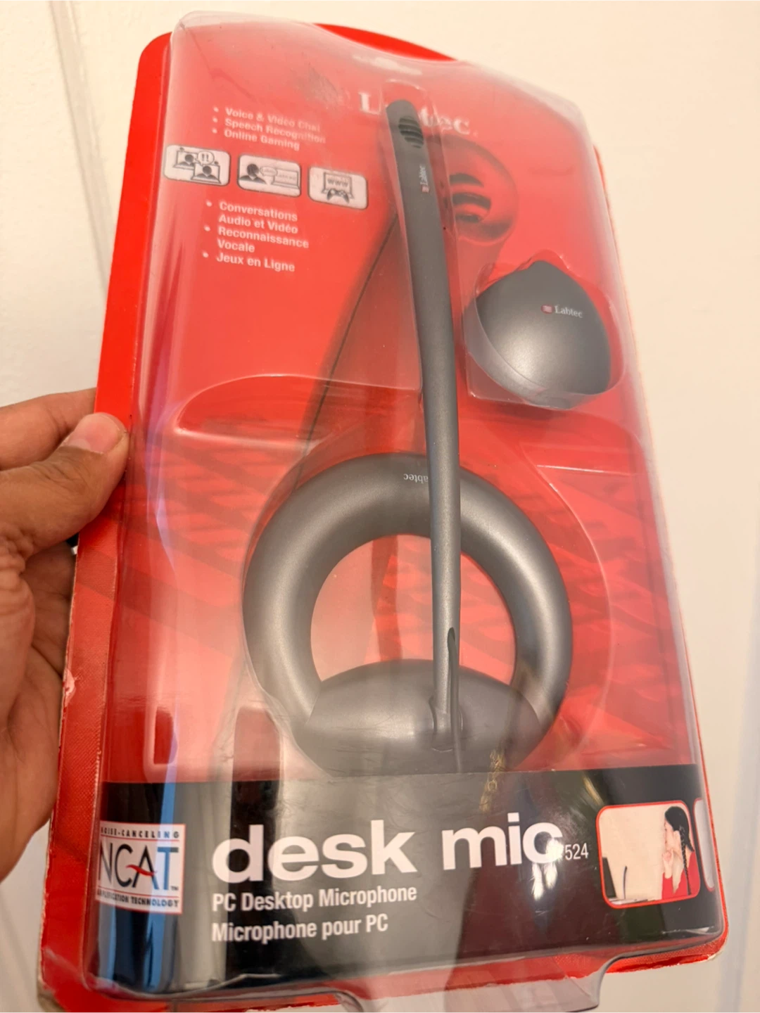 Labtec desk mic 524 PC Desktop Microphone