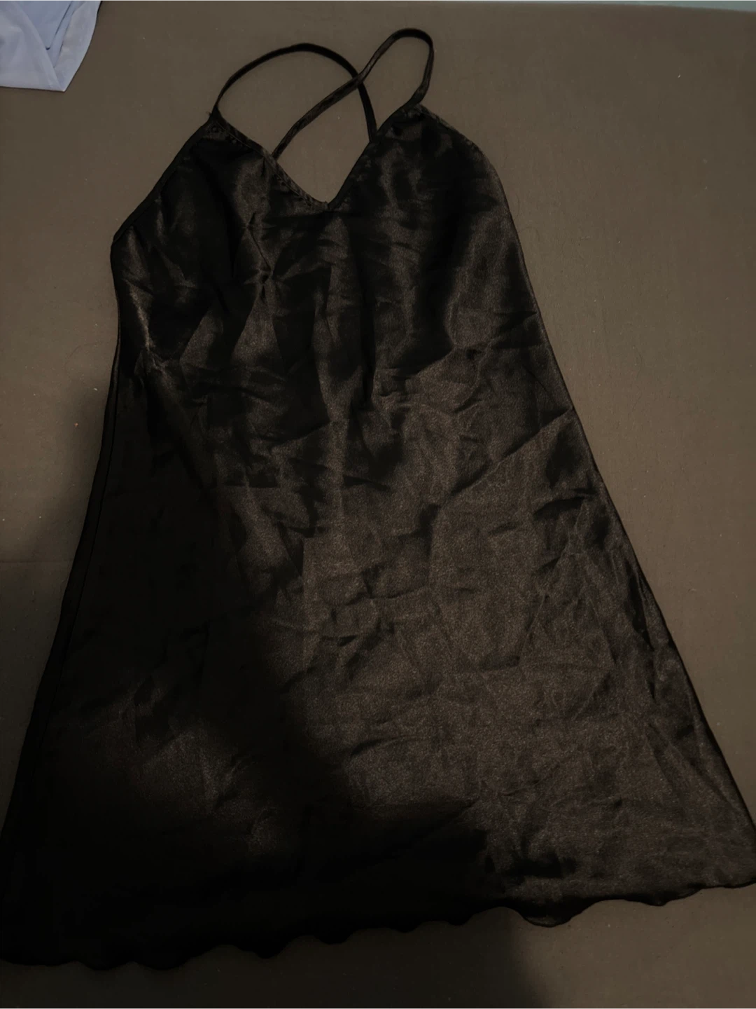 Black Slip Dress