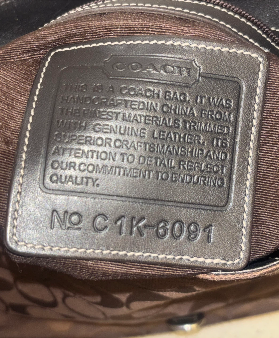 Coach Monogram Hobo Handbag - photo 4
