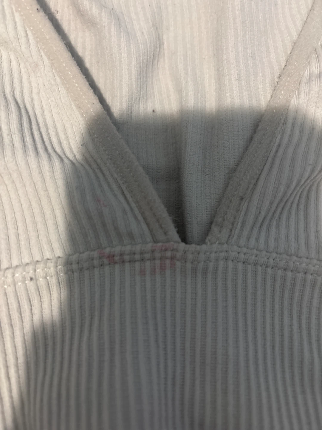 GARAGE Ribbed V-Neck Crop Top M/M - photo 2