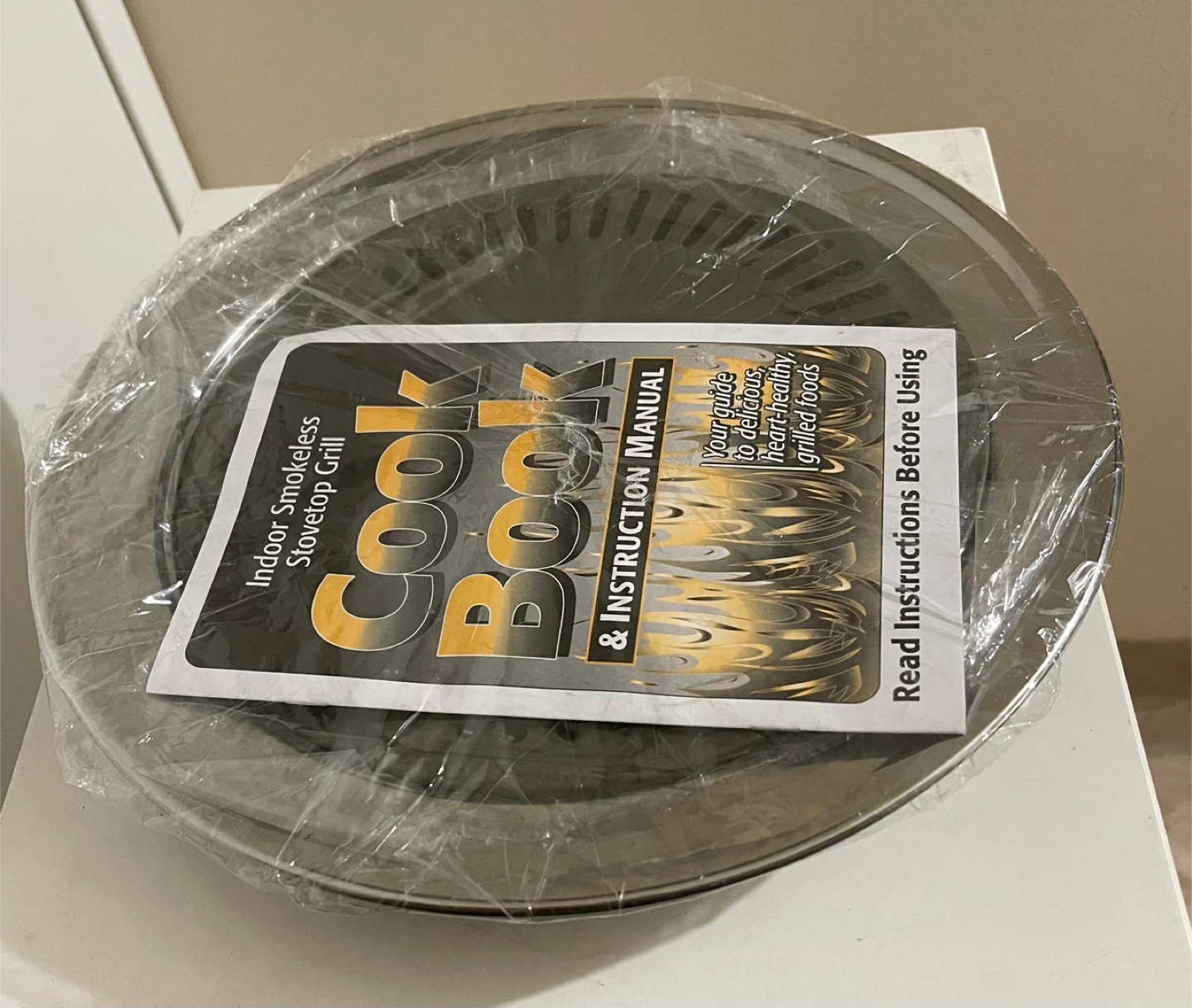 🌱 Brand New Indoor Smokeless Stovetop Grill with Cookbook - photo 3