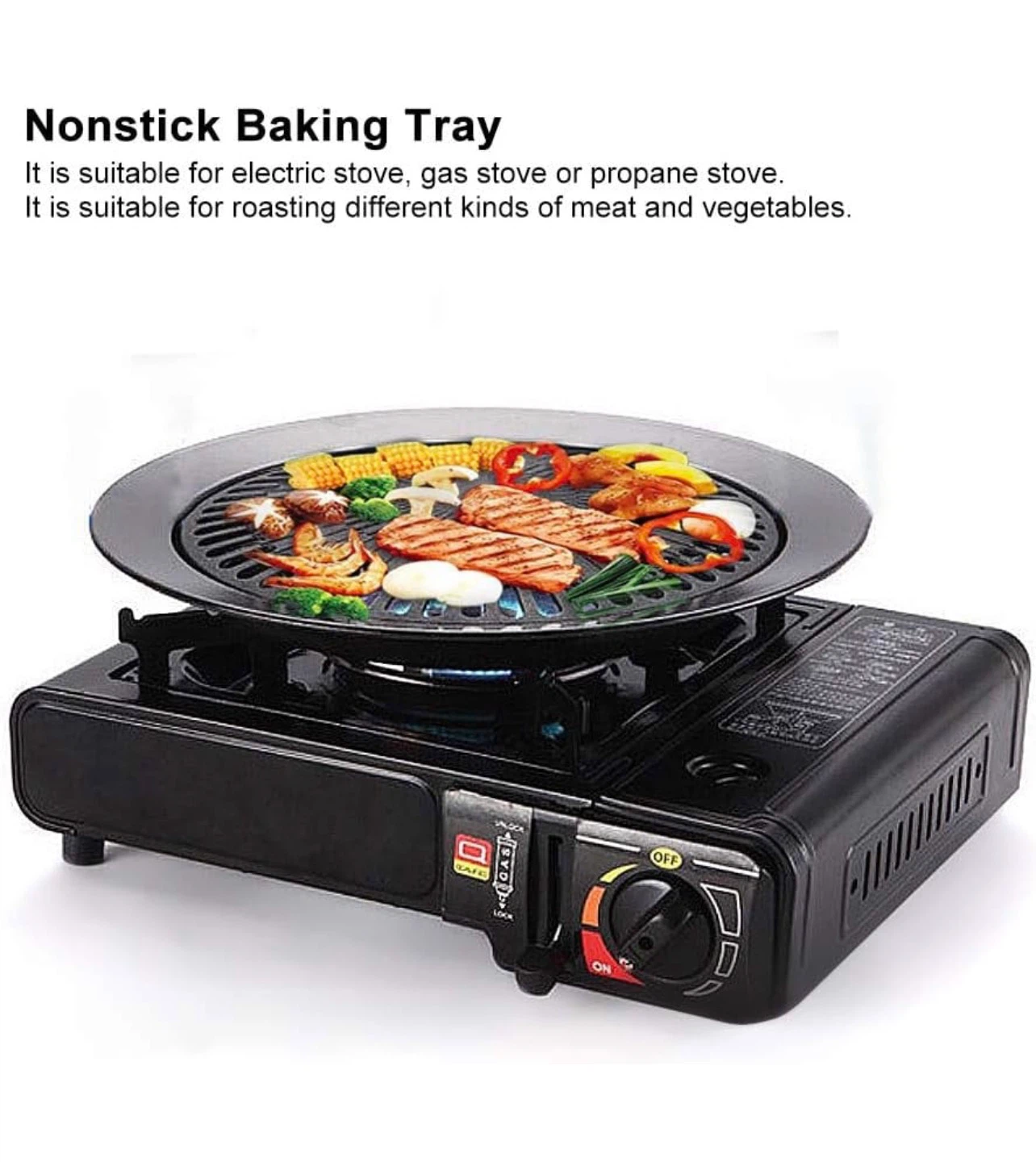 🌱 Brand New Indoor Smokeless Stovetop Grill with Cookbook - photo 5