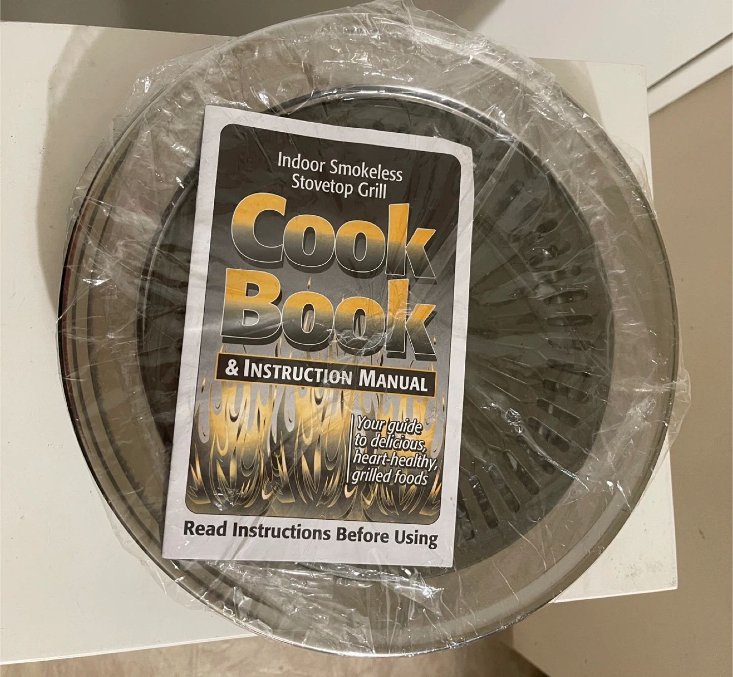 🌱 Brand New Indoor Smokeless Stovetop Grill with Cookbook - photo 2