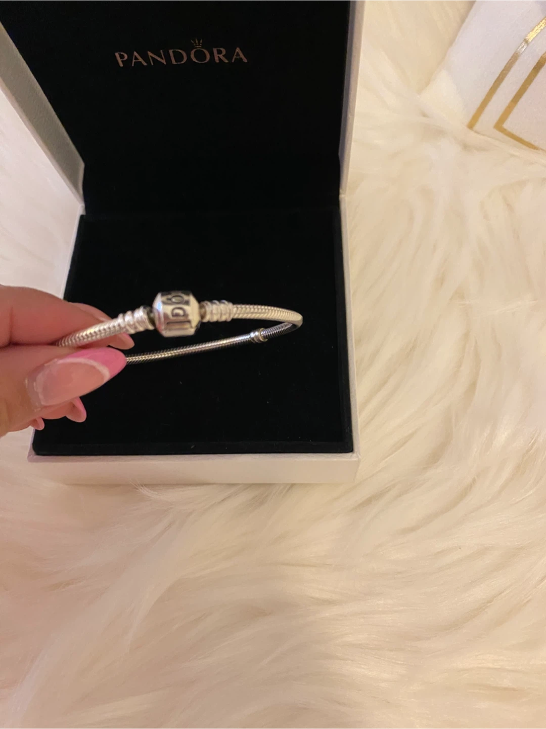 Pandora Silver Snake Chain Bracelet - photo 4