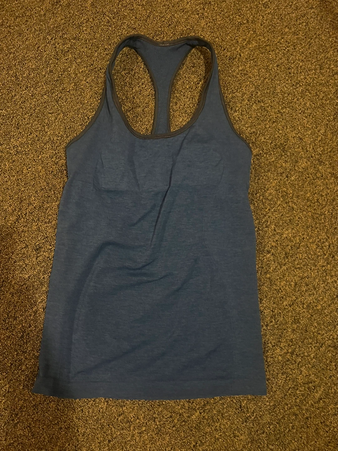 Lululemon Blue Racerback Tank Top