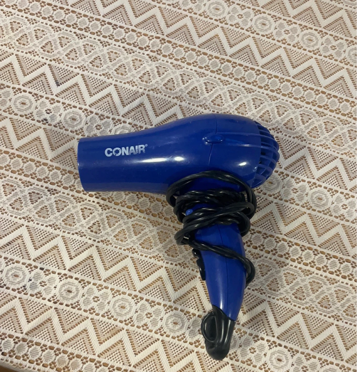 Blue Conair Hair Dryer