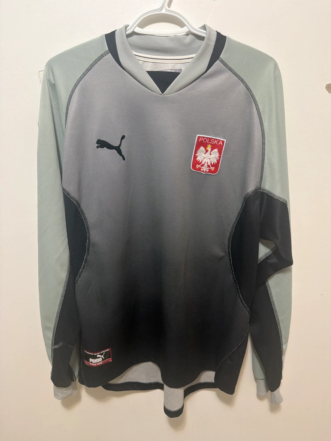 Puma Poland National Team Long Sleeve Jersey Size L