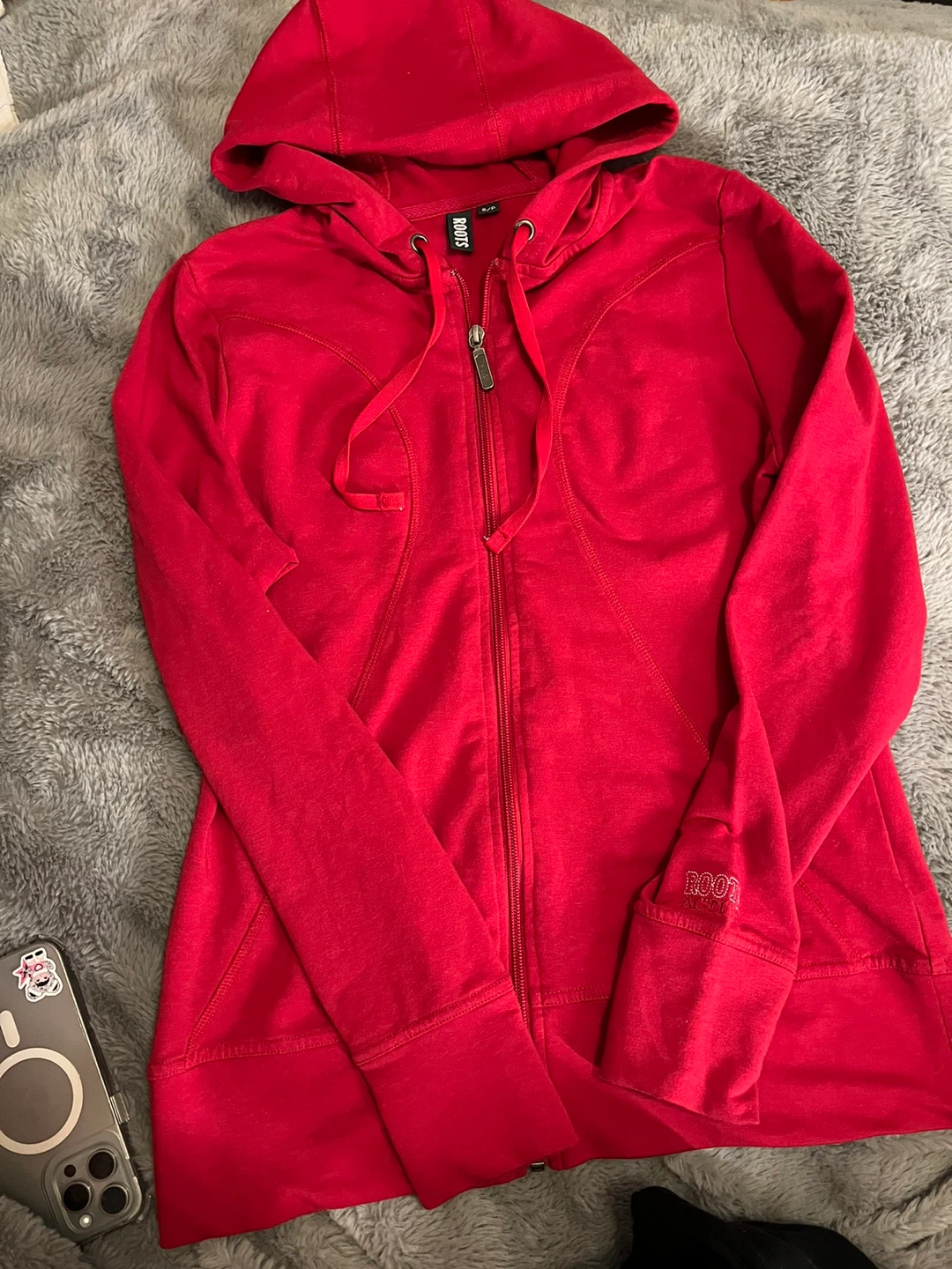 Roots athletic zip up