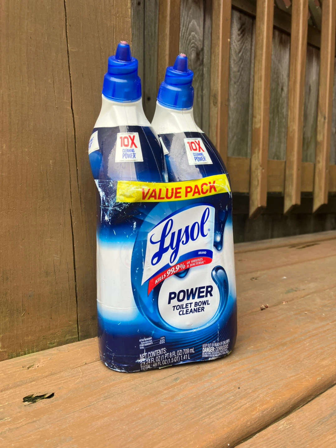 Lysol Power Toilet Bowl Cleaner 2 -Pack - Brand New - photo 5