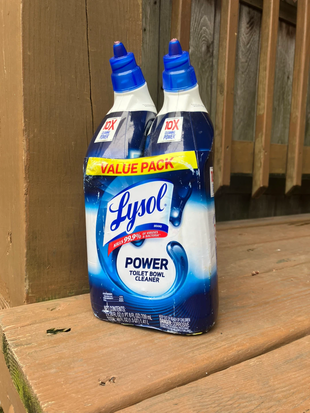 Lysol Power Toilet Bowl Cleaner 2 -Pack - Brand New