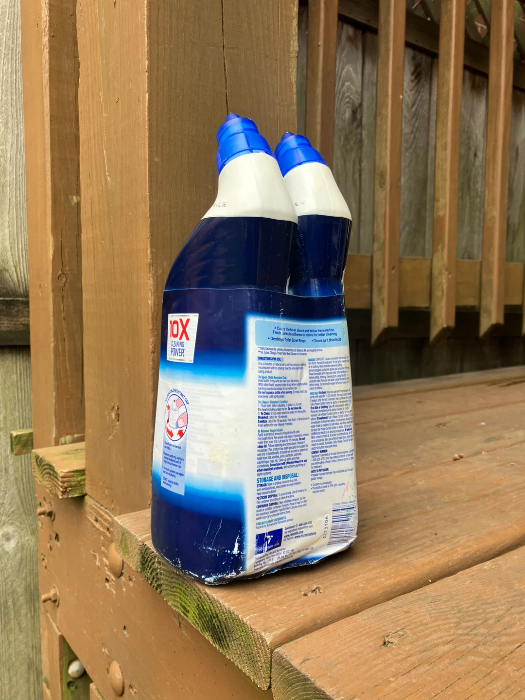 Lysol Power Toilet Bowl Cleaner 2 -Pack - Brand New - photo 4