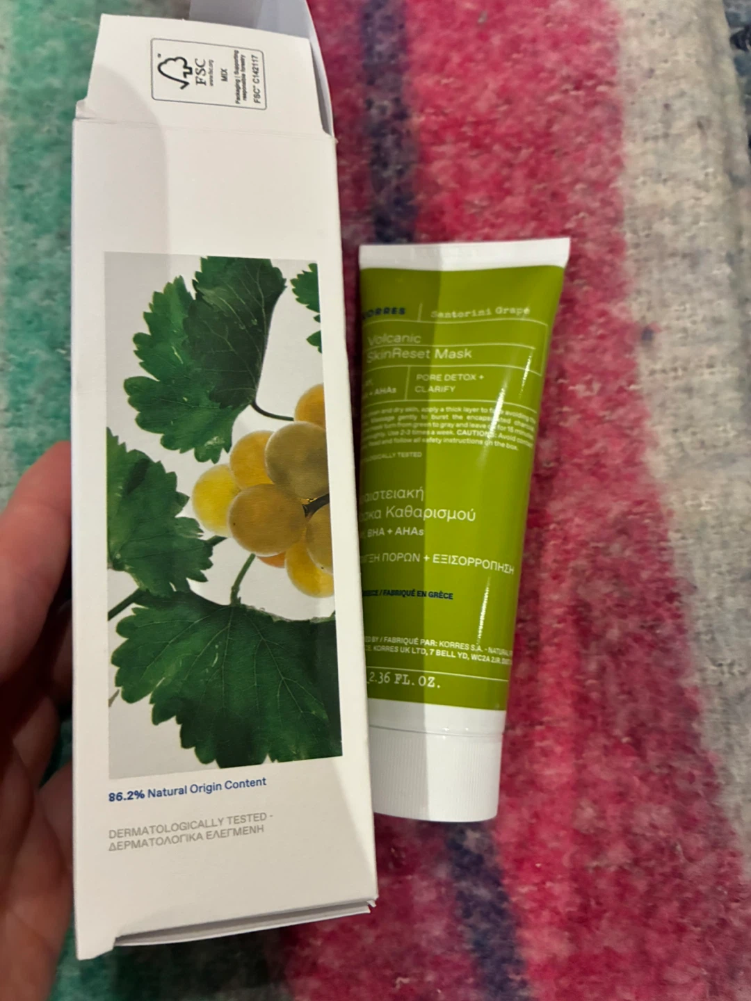 Korres Santorini Grape Volcanic Skin Reset Mask - photo 4