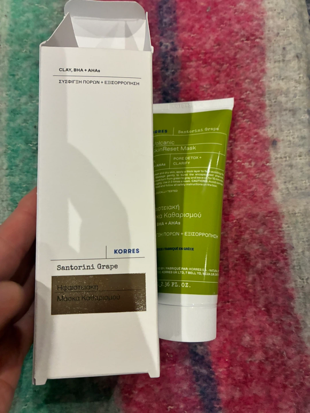 Korres Santorini Grape Volcanic Skin Reset Mask - photo 3