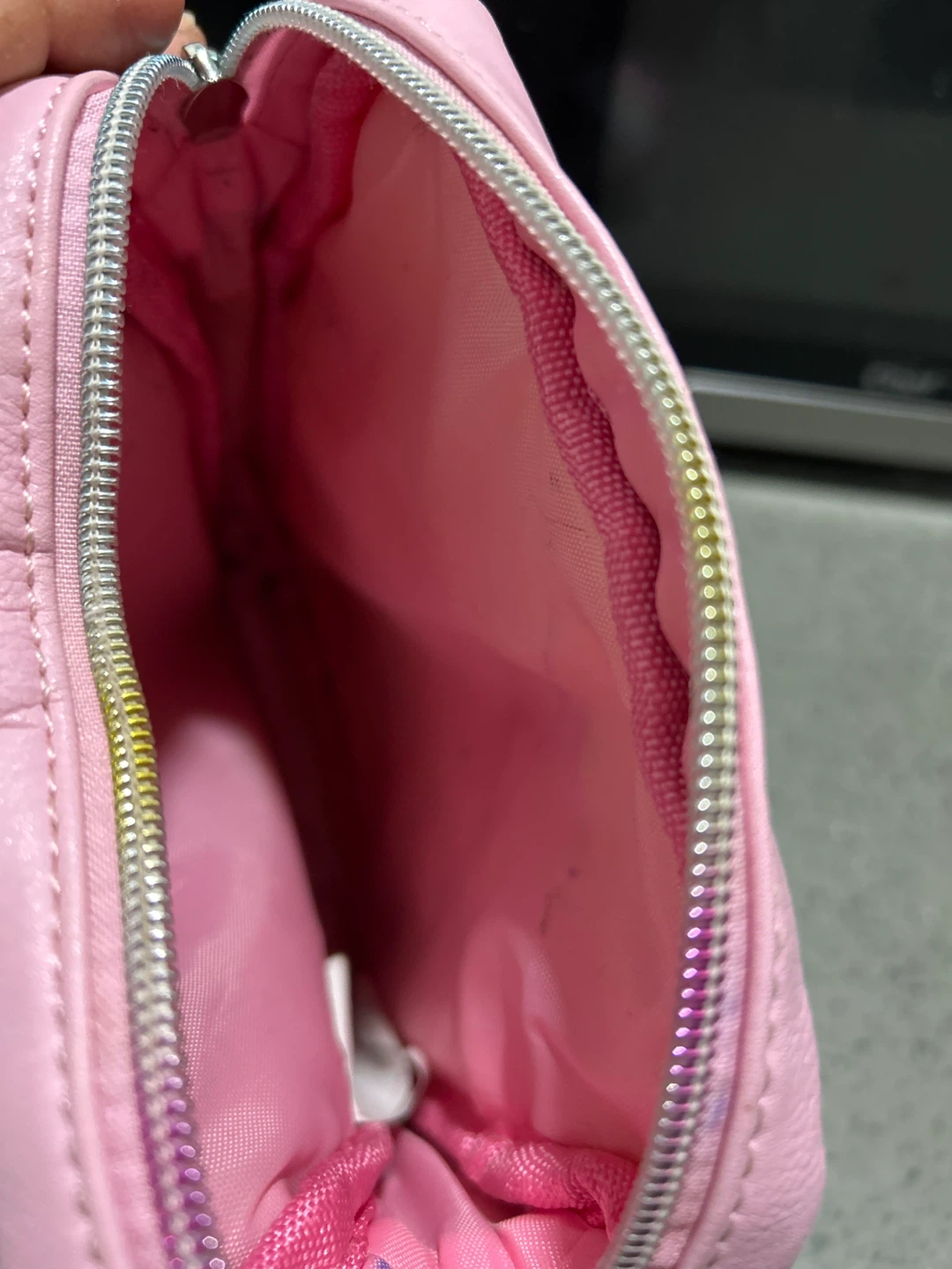 Kids Pink Bow Floral Crossbody Bag - photo 4