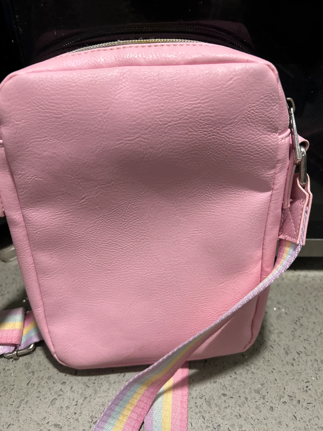Kids Pink Bow Floral Crossbody Bag - photo 3