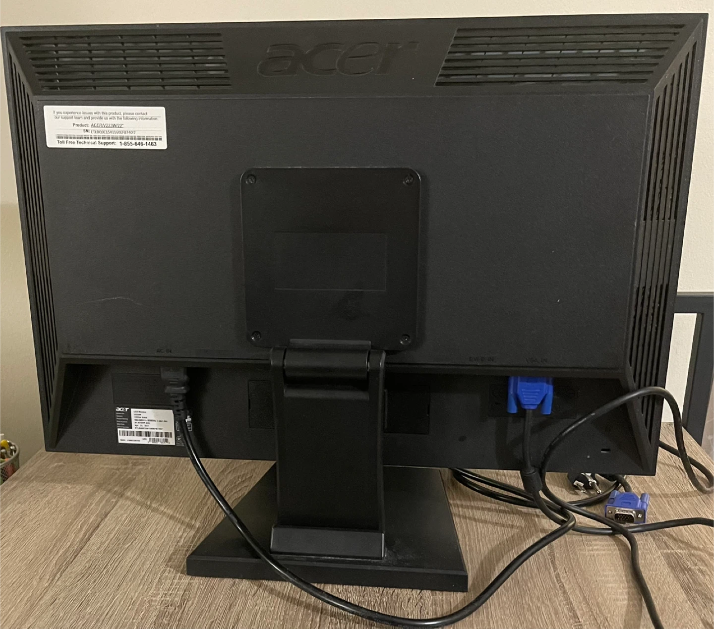 🌱 20” Acer V223W Monitor - photo 2