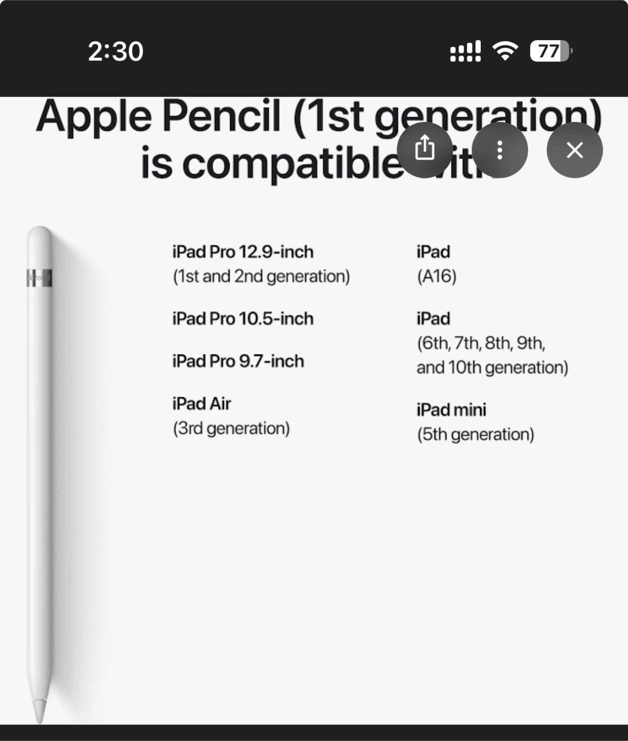 Apple iPad 10th Gen (Wifi) +Apple Pencil (1st Gen) - photo 5